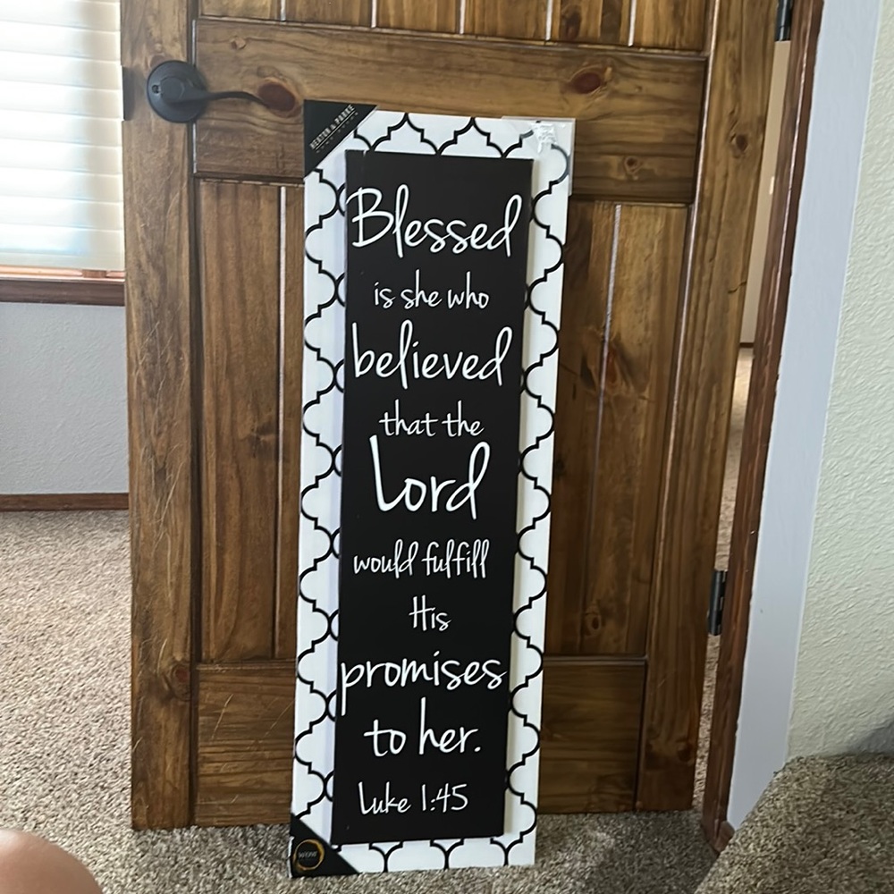 Brand new sign.